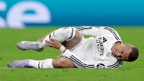 Real Madrid confirm Kylian Mbappe injury