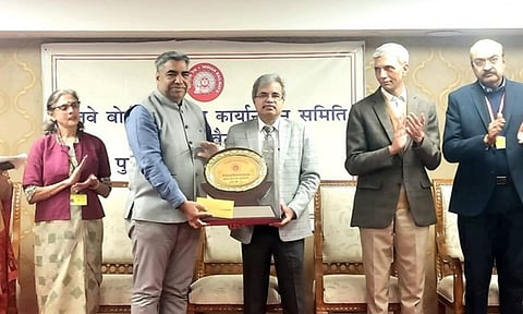 Image of the Carriage and Wagon (C&W) Workshop being awarded at NBQ