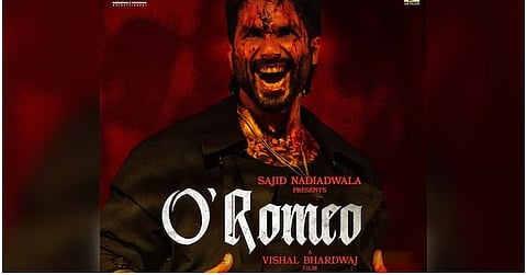 Shahid Kapoor looks bloody, intense, raw in ‘O’Romeo’ poster