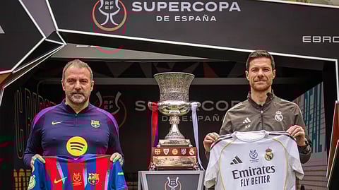 Spanish Super Cup: Barcelona and Real Madrid face up once again in final, with Mbappe in doubt