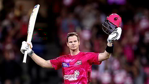Steve Smith scores joint second-fastest century in Big Bash League