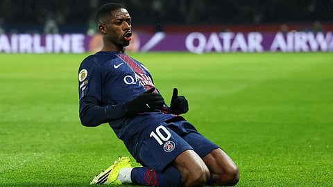 Dembele brace lifts PSG back to top of Ligue 1; Monaco lose to Lorient