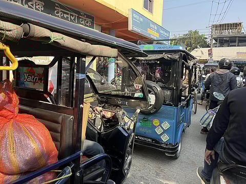 e-rickshaws