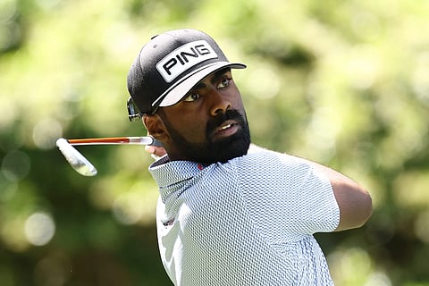 Sahith Theegala climbs to tied-32nd spot at Sony Open