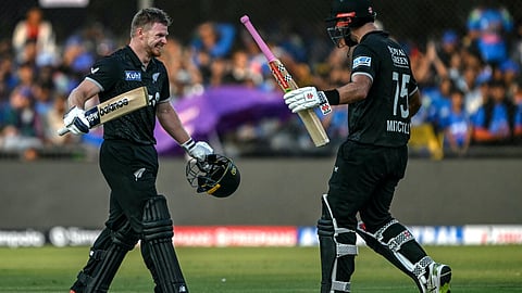 New Zealand overcome Virat Kohli’s valiant 124 to secure ODI series win