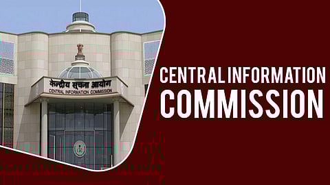 Advocate cannot seek information on client's behalf under RTI Act: CIC