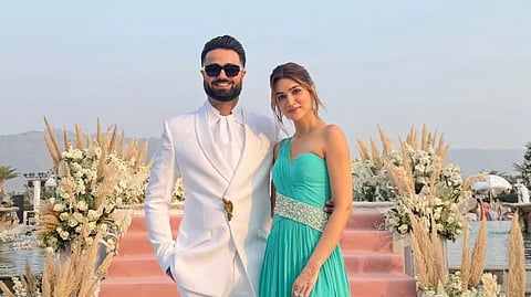 Kriti Sanon’s rumoured boyfriend Kabir shares pictures from Nupur Sanon’s wedding