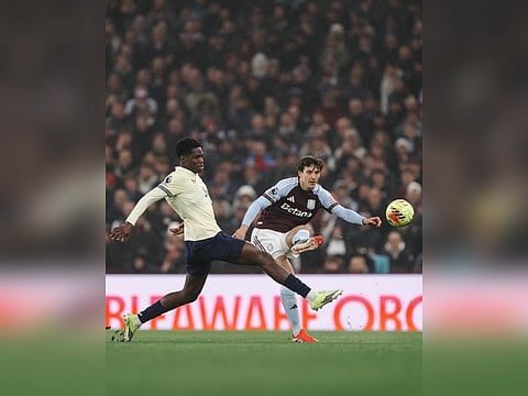 Aston Villa misses chance to move second in EPL; Wolves hold Newcastle