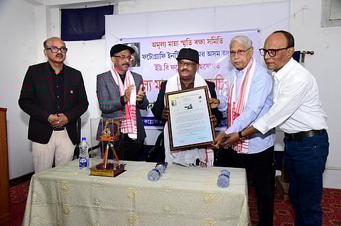 Photojournalist Tapan Das receives Amulya Manna Photography Award 2026
