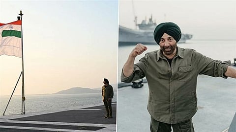 Bollywood actor Sunny Deol visits INS Vikrant ahead of 'Border 2' release