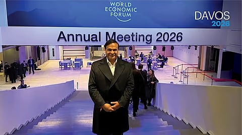 CM Sarma garners investment assurance of nearly Rs 1 lakh crore at WEF