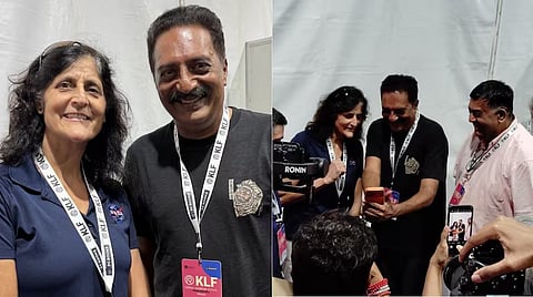 Prakash Raj shares ‘moon memories’ with Sunita Williams at Kerala Literature Festival 2026