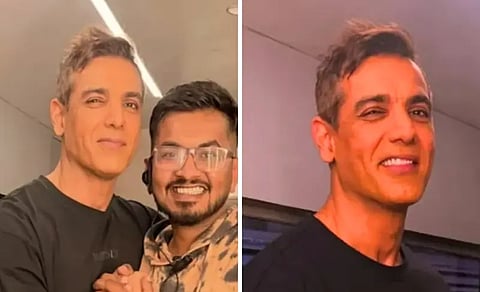 John Abraham looks unrecognizable as he sports a new clean-shaven look