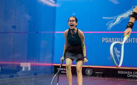 Anahat stages stunning comeback to enter Squash on Fire semis in Washington