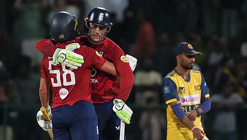 Banton, Brook help England battle past Sri Lanka to clinch series win