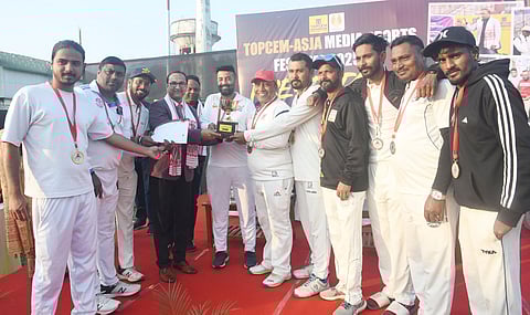Media Management retain TOPCEM-ASJA Inter Media Cricket Championship title