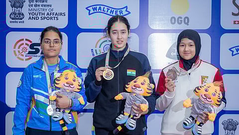 Asian Rifle/Pistol Shooting: Samrat, Suruchi win silver as India’s gold haul reaches double digits