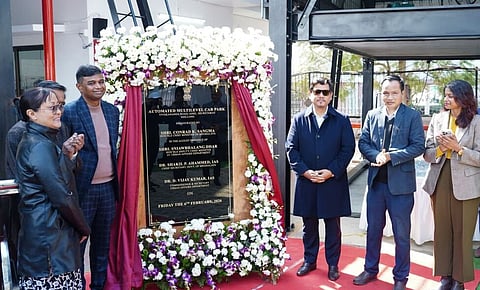 Shillong unveils first Automated Multilevel Car Park to ease traffic