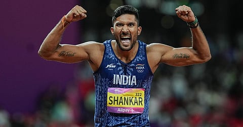 Asian Indoor Championships: Tejaswin Shankar leads after day 1 of heptathlon