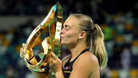 Sara Bejlek Clinches First WTA Title with Stunning Win in Abu Dhabi