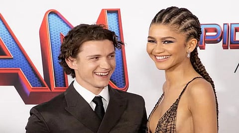 Zendaya and Tom Holland