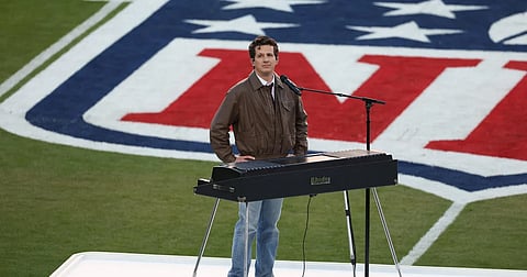 Charlie Puth delivers stirring national anthem performance at Super Bowl LX