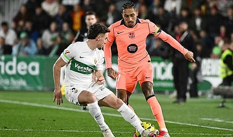 Raphinha doubtful for Barcelona’s Copa del Rey semifinal