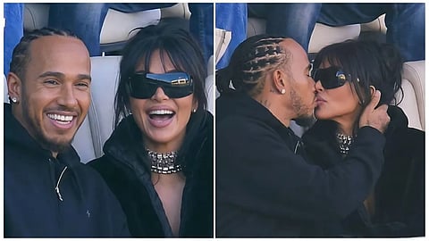 Kim Kardashian & Lewis Hamilton spark dating rumours at the Super Bowl