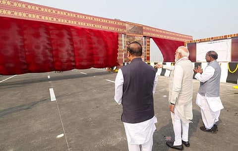 PM Narendra Modi unveiled projects in Guwahati
