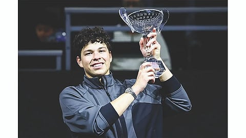 Ben Shelton saves 3 championship points against Fritz to clinch title in Dallas