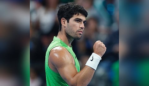 Carlos Alcaraz beats Arthur Rinderknech in Qatar Open