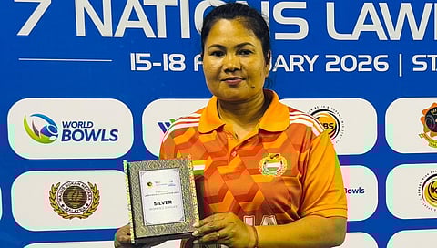 Nayan Moni bags silver at Nations Cup Lawn Bowls Championships 2026