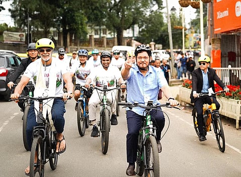CM Defends Ride Shillong: 1,600 Users Already Embrace Electric Bikes
