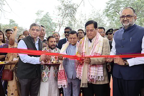 Sonowal Inaugurates Three Inland Waterways Projects on Brahmaputra to Boost Trade and Connectivity