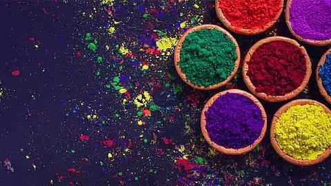 eco-friendly Holi colour