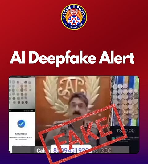deepfake video misusing DGP’s image