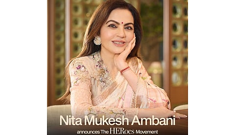Nita Ambani launches ‘HERoes’ movement on International Women’s Day 2026