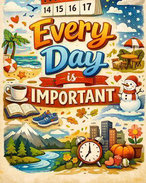 Every day is important