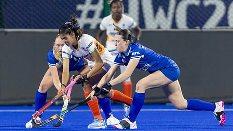 India Holds Top Position in Pool B After Draw with Scotland