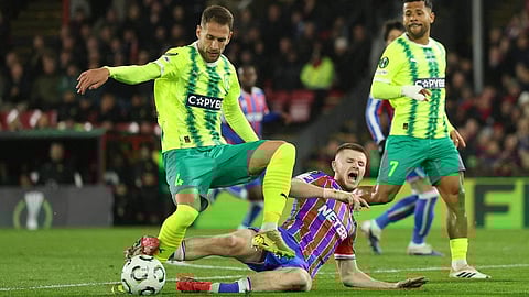 UEFA Conference League: Crystal Palace held to goalless draw by AEK Larnaca in round of 16 first leg