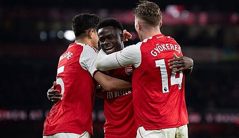 Arsenal win and Manchester City draw as Gunners stretch lead in EPL