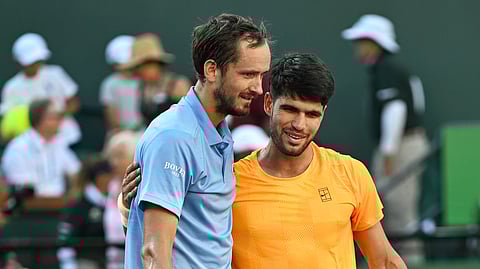 Indian Wells Open: Medvedev ends Alcaraz’s run to set up blockbuster final with Sinner