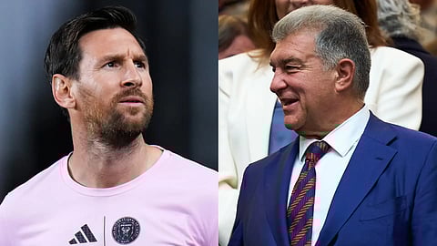 Doors of Barcelona always open for Messi: Barca President Joan Laporta