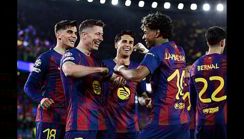 Champions League: FC Barcelona thrash Newcastle United to reach quarterfinal
