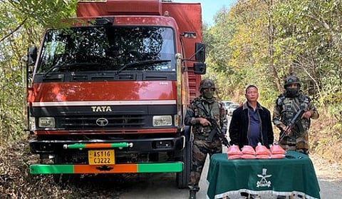 Assam Rifles, Mizoram Police Seize Rs 23.72 Crore Worth of Methamphetamine Near Myanmar Border