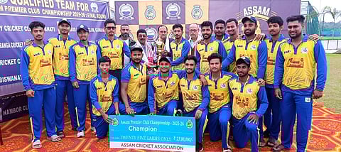 Triranga Cricket Coaching Centre win Assam Premier Club Championship 2025–26 title