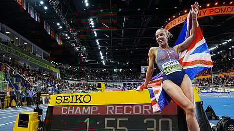 Keely Hodgkinson Shines with Record-Breaking 800m Win at Indoor Worlds