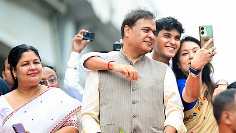 Himanta Biswa Sarma Campaigns in Sarthebari, Confident of BJP-AGP Win; Targets Congress and Gaurav Gogoi