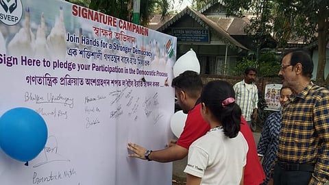 Signature campaign