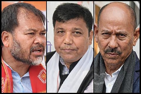 Akhil Gogoi, Kushal Dowari, Prodip Hazarika